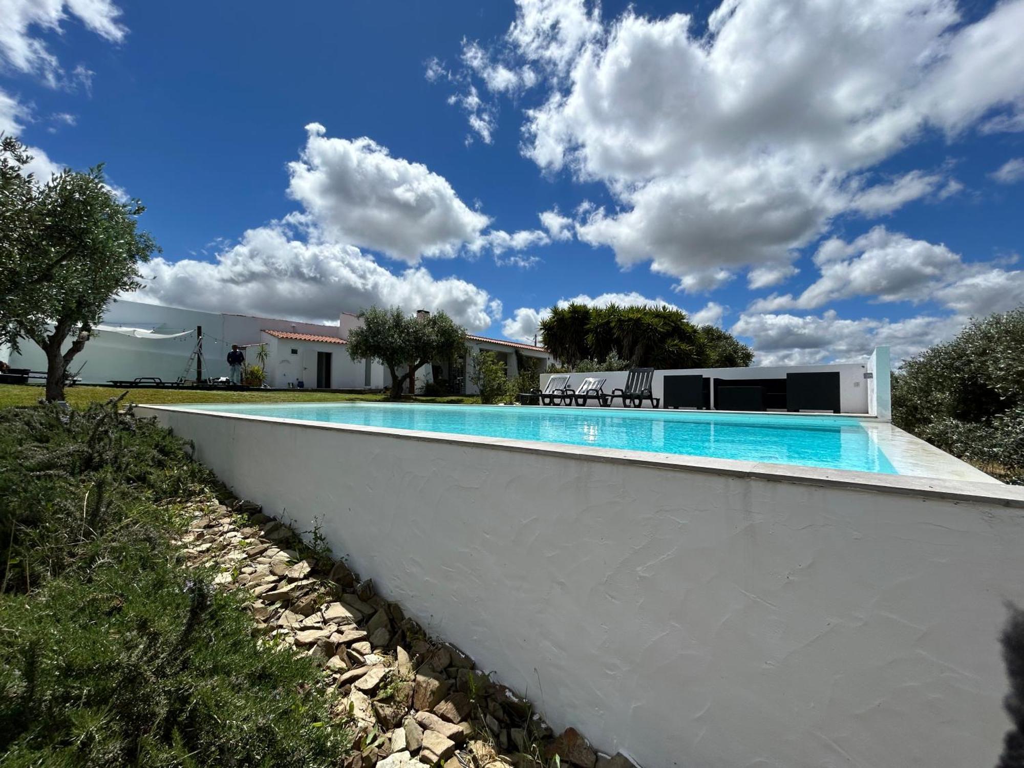 فيلا Monte Da Alameda - Piscina Aquecida Santa Luzia  المظهر الخارجي الصورة