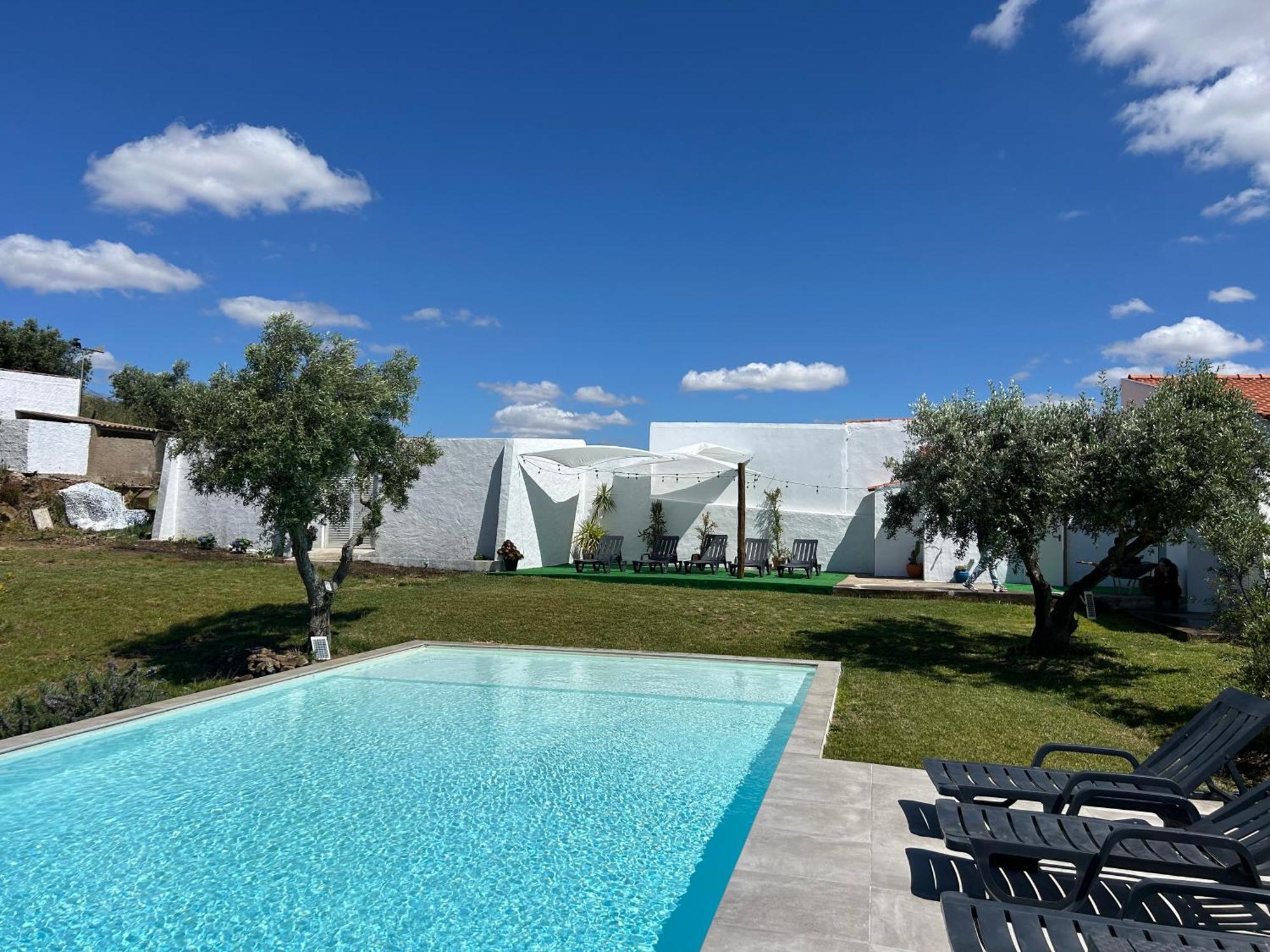 فيلا Monte Da Alameda - Piscina Aquecida Santa Luzia  المظهر الخارجي الصورة